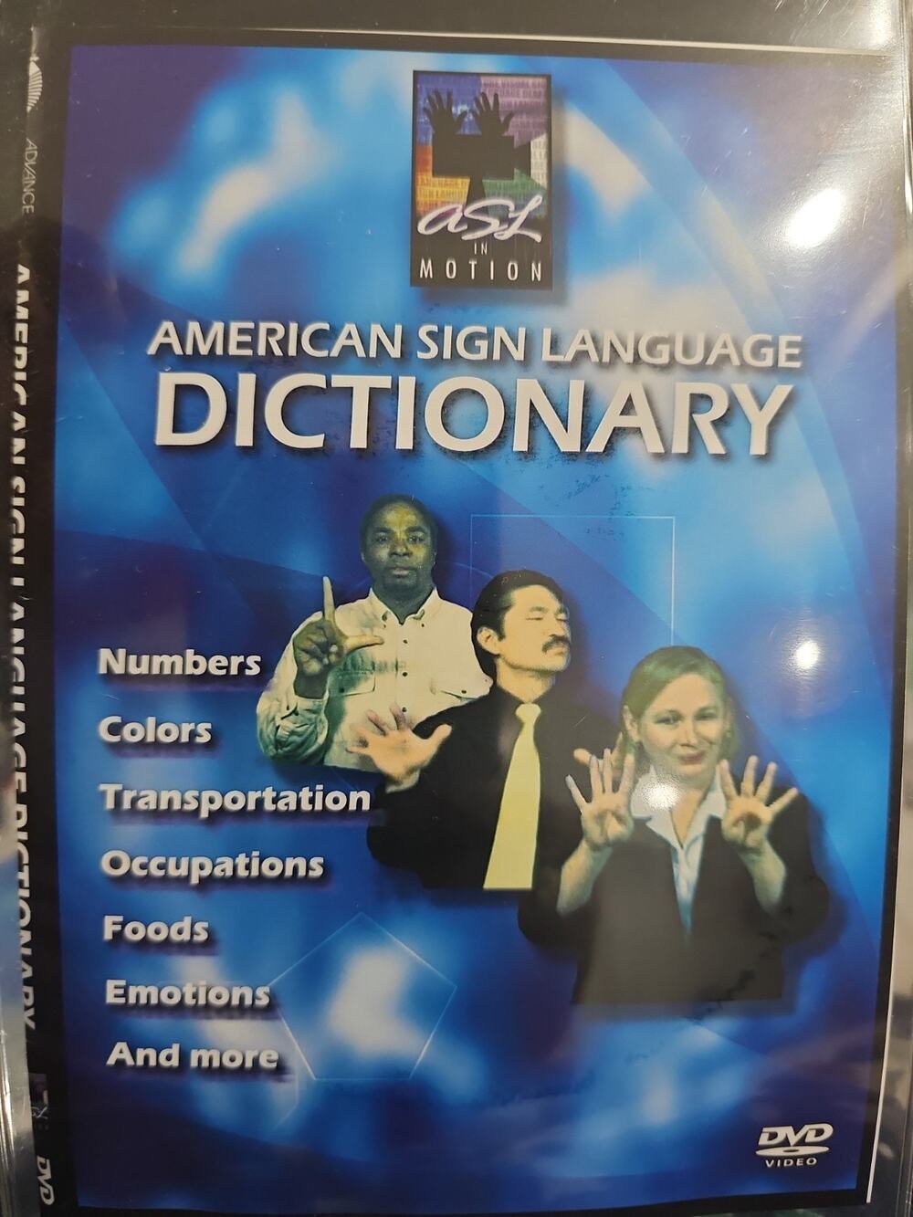 ASL in Motion Dictionary DVD